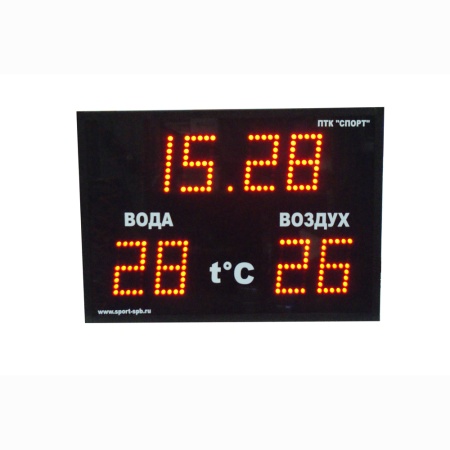 Купить Часы-термометр СТ1.16-2t для бассейна в Бийске 